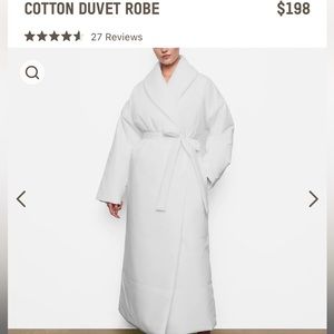 SKIMS Duvet Robe